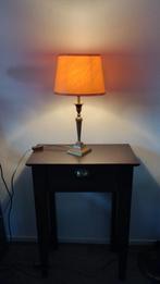 Messing tafellamp neoklassieke stijl, Ophalen of Verzenden, Overige materialen, Vintage, Minder dan 50 cm