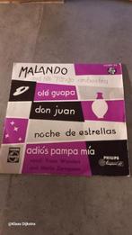 Malando - Adios Pampa Mia - Philips Minigroove 45, Ophalen of Verzenden, Gebruikt, Overige formaten, Jazz
