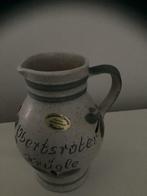 Westenwalder Steinzeug, keramieken kan, 0,5liter, handarbeid, Aardewerk of Porselein, Nieuw, Ophalen of Verzenden, Minder dan 50 cm