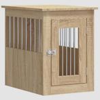 NIEUW Hondenbench hout 45x62x59 cm , eikenkleurig, Ophalen, Minder dan 65 cm, Minder dan 75 cm, Nieuw