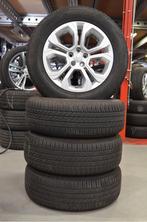 Org. 18" Range Rover Evoque Velgen + Zomerbanden + TPMS, Niet ingevuld, 18 inch, Gebruikt, Banden en Velgen