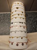 Enkelbandjes goud,zilver en rosé kleur, Sieraden, Tassen en Uiterlijk, Enkelbandjes en Enkelkettinkjes, Ophalen of Verzenden, Nieuw