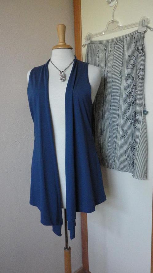 Whistles rok met Pauw vest maat 36, Kleding | Dames, Rokken, Nieuw, Maat 36 (S), Blauw, Onder de knie, Verzenden
