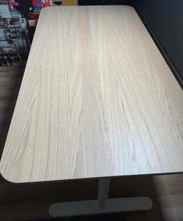 Ikea Bekant 80 x 160 wit eiken - afbeelding 2