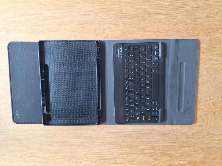 Samsung Tab S9 Hoes met Toetsenbord, Computers en Software, Tablet-hoezen, Gebruikt, Bescherming voor- en achterkant, 11 inch