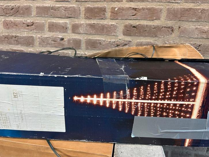 Vlaggenmast Kerstboom Verlichting - 6 Meter, Tuin en Terras, Buitenverlichting, Gebruikt, Overige typen, Kunststof, Minder dan 50 watt