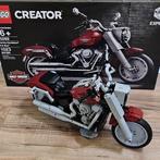 Lego 10269 Harley Davidson Fatboy Fatbike Creator Expert, Ophalen of Verzenden, Zo goed als nieuw, Complete set, Lego