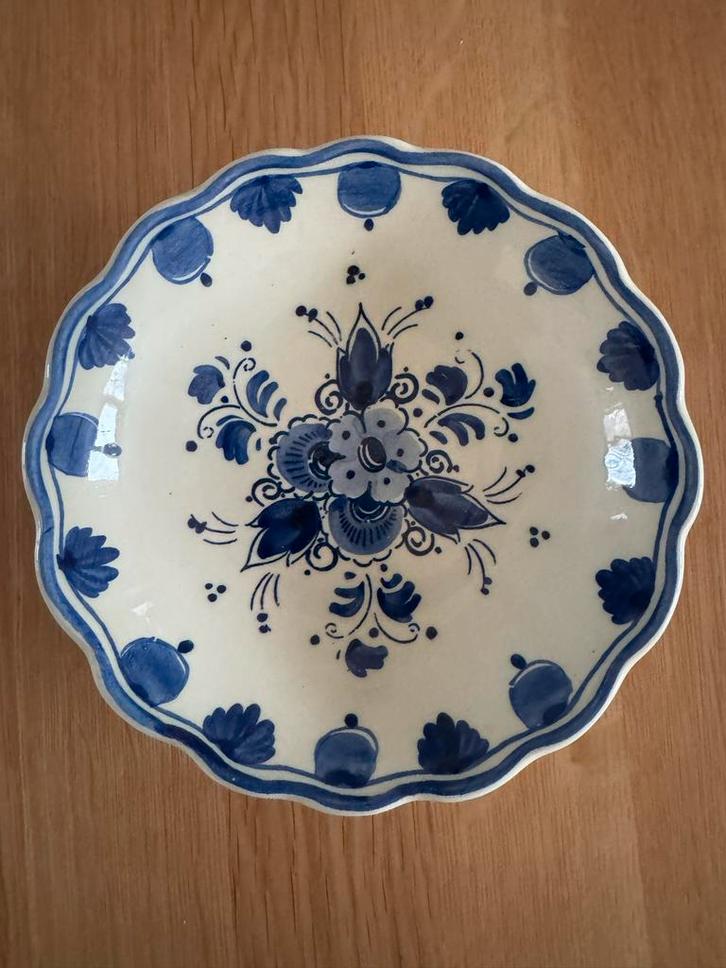 Handgeschilderd Delfts Blauw Bordje P.G.E.M. 1915-1965, Huis en Inrichting, Woonaccessoires | Wanddecoraties, Zo goed als nieuw