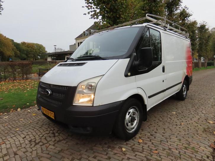 Ford Transit 260S 2.2 TDCI Economy Edition Airco 3 Persoons, Auto's, Bestelauto's, Bedrijf, Te koop, ABS, Airconditioning, Alarm
