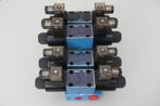 Ventielenblok Hydrauliek 4 voudig 12 Vdc, Ophalen of Verzenden, Gebruikt