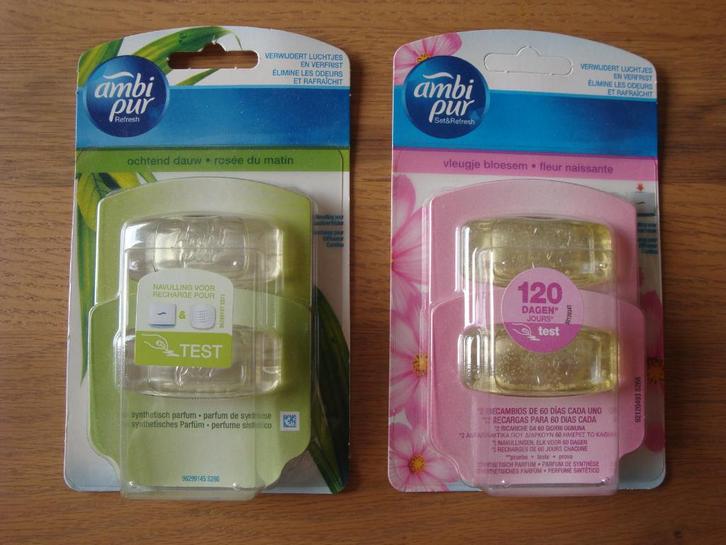 Twee setjes Ambi Pur navullingen luchtverfrisser nieuw, Huis en Inrichting, Schoonmaakartikelen, Overige typen, Ophalen of Verzenden