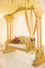 Schommel bruidsstoel, Ophalen, Gebruikt