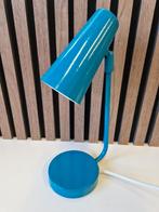 Bureaulamp tafellamp Hema vintage turquoise, Ophalen, Vintage, Nieuw, Metaal