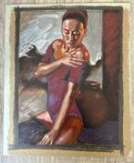 Zeefdruk Nico Vrielink, Antiek en Kunst, Kunst | Litho's en Zeefdrukken, Verzenden