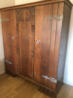 Antieke kledingkast, Huis en Inrichting, Ophalen, 50 tot 75 cm, 150 tot 200 cm