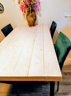 Steigerhouten Eettafel 90x200cm, Huis en Inrichting, Tafels | Eettafels, Ophalen