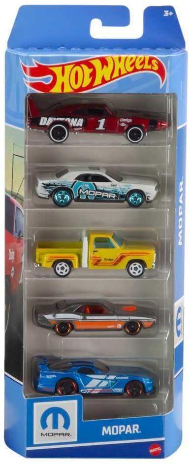 Hot Wheels 5-Pack Mopar, Kinderen en Baby's, Speelgoed | Speelgoedvoertuigen, Nieuw, Ophalen of Verzenden