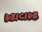 Patch Deicide ca 14 x 3 cm nieuw, Verzamelen, Nieuw, Ophalen of Verzenden, Kleding, Emmen