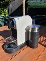 zgan witte nespresso citiz D123 met melkschuimer, Witgoed en Apparatuur, Koffiezetapparaten, Koffiemachine, Ophalen of Verzenden