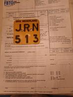 Brommer verzekerings plaatje 1996, Ophalen of Verzenden, Overige typen