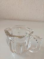 Art Deco koffieroom kannetje, Overige typen, Ophalen of Verzenden, Effen, Glas