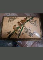 Mooi vintage blik met vogels, Ophalen of Verzenden, Gebruikt, Overige