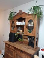 Antieke buffetkast met glazen deuren, Ophalen