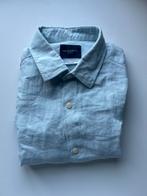 Nieuw ongedragen Mr Marvis linnen overhemd lichtblauw maat M, Blauw, Nieuw, Mr Marvis, Halswijdte 39/40 (M)