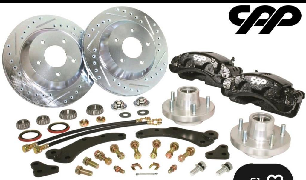 1961-1968 Cadillac 13" Big Brake Disc Brake Conversion Kit, Ophalen of Verzenden, Nieuw, Cadillac