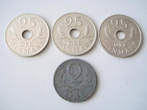 Munten - Denemarken, Postzegels en Munten, Munten | Europa | Niet-Euromunten, Losse munt, Overige landen, Ophalen of Verzenden