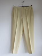 delmod beige crème zachtgele pantalon maat 42 met scheerwol, Kleding | Dames, Beige, Ophalen of Verzenden, Zo goed als nieuw, Driekwart