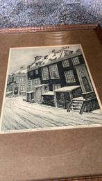 Harmen eikema    eerste wetering dwarsstraat.  Amsterdam, Antiek en Kunst, Kunst | Etsen en Gravures, Ophalen of Verzenden