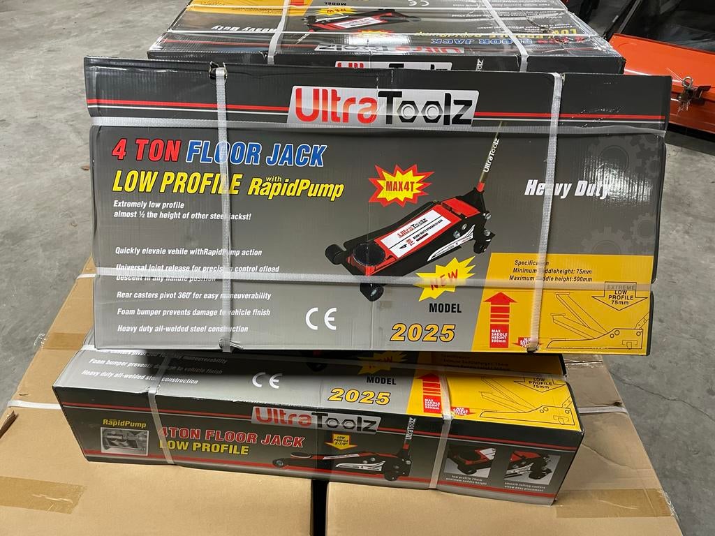 4 Ton Garagekrik - Krachtige en Betrouwbare Hefkracht, Auto diversen, Krikken, Ophalen, Nieuw, Hydraulisch, Garagekrik