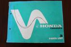 Honda CB550F2 1978 parts list CB 550 F2 onderdelen boek, Honda