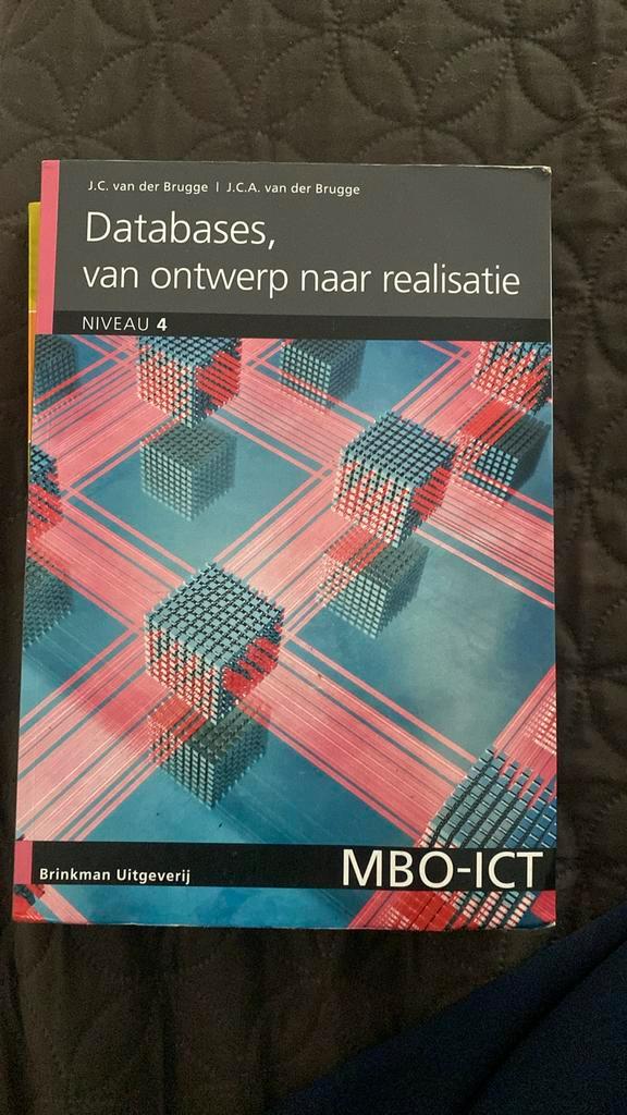 J.C.A. van der Brugge - Databases, Boeken, Schoolboeken, Zo goed als nieuw, Nederlands, Overige niveaus, Ophalen of Verzenden