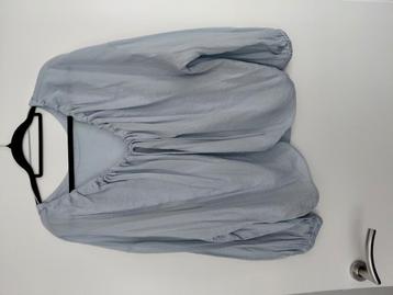 Te Koop: YAYA Blouse, mt 42. Lichtblauw.  NIEUW! (J-155) beschikbaar voor biedingen