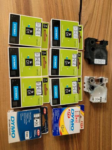 Dymo label cassettes 9 mm, 10 stuks  beschikbaar voor biedingen