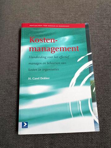 Kostenmanagement - H. Carel Dekker beschikbaar voor biedingen