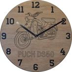 Themaklok met een Puch DS50 brommer als thema, Ophalen of Verzenden, Nieuw, Wandklok