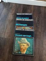 3 Boeken Meesters der Schilderkunst: Van Gogh, Michelangelo., Ophalen of Verzenden, Gelezen, Schilder- en Tekenkunst