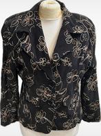 Rib Blazer van Beauty Collectie - Maat : 42, Verzenden, Zwart, Maat 42/44 (L), Zo goed als nieuw