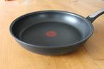 TEFAL koekenpan 28 cm met thermo sensor + anti-aanbaklaag, Ophalen of Verzenden, Gebruikt, Koekenpan of Braadpan, Keramische plaat