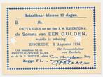 Enschede Noodgeld 1 Gulden 1914