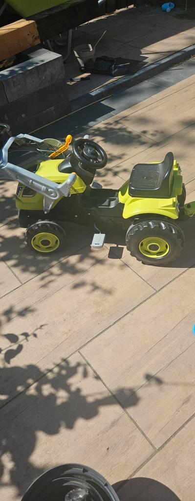 Tractor smoby farmer max, Kinderen en Baby's, Speelgoed | Buiten | Skelters, Zo goed als nieuw, Overige merken, Ophalen