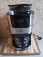 Quigg koffiezetapparaat met bonenmolen, Witgoed en Apparatuur, Koffiezetapparaten, 10 kopjes of meer, Gebruikt, Koffiemachine