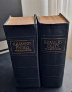 2 oude in nette staat Kramers Woordenboeken Duits en Engels, F. Prick - van Wely, Ophalen of Verzenden, Kramers, Duits
