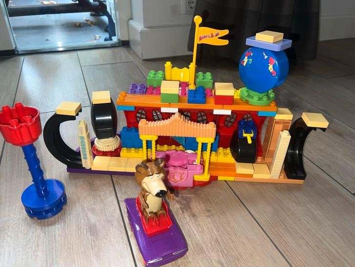 Duplo Masha en de Beer Speelset, Kinderen en Baby's, Speelgoed | Duplo en Lego, Gebruikt, Duplo, Complete set, Ophalen of Verzenden