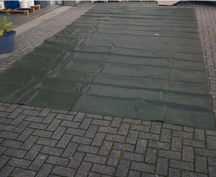 Leger Dekzeil - Zeer Zware Kwaliteit, Doe-het-zelf en Verbouw, Zeil en Folie, Zo goed als nieuw, Zeil, 15 m² of meer, Ophalen of Verzenden
