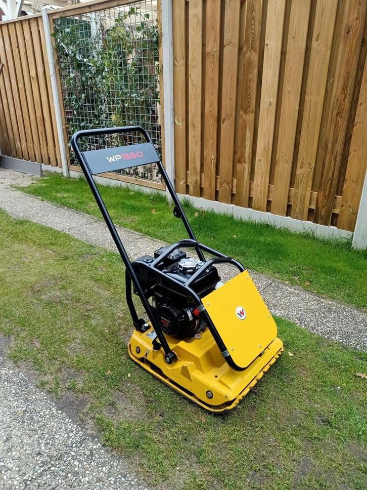 Wacker WP1550a, Tuin en Terras, Overige Tuin en Terras, Zo goed als nieuw, Ophalen
