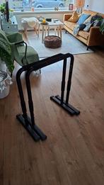 Hoge Opdruksteunen (dipstangen) te koop, Sport en Fitness, Fitnessmaterialen, Ophalen, Nieuw, Rug, Push-up steun